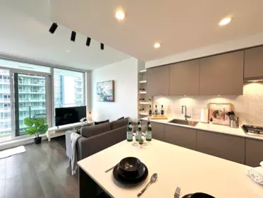 Dining Area Photo of 2511 3833 Evergreen Place, Burnaby, BC