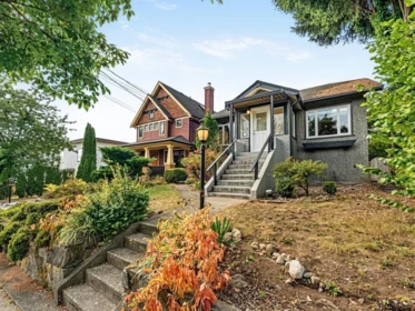 Exterior Rear Photo of 1109 Seventh Avenue, New Westminster, BC