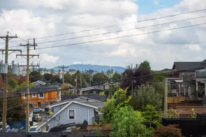 Aerial View of 960 Renfrew Street, Vancouver, BC