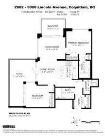 Basement Recreation Room Photo of 2802 3080 Lincoln Avenue, Coquitlam, BC