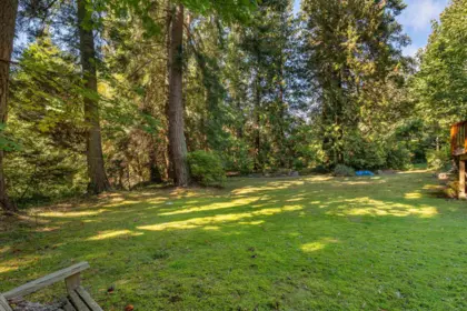 Backyard Photo of 75 Larson Road, Gibsons, BC